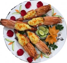 Tôm càng đút lò phô mai