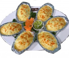 Hải sản đút lò phô mai